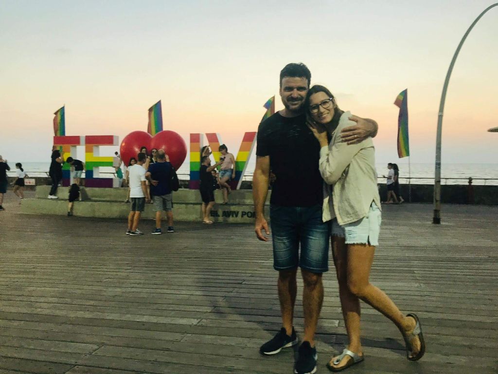 En el puerto de Tel Aviv En el puerto de Tel Aviv
