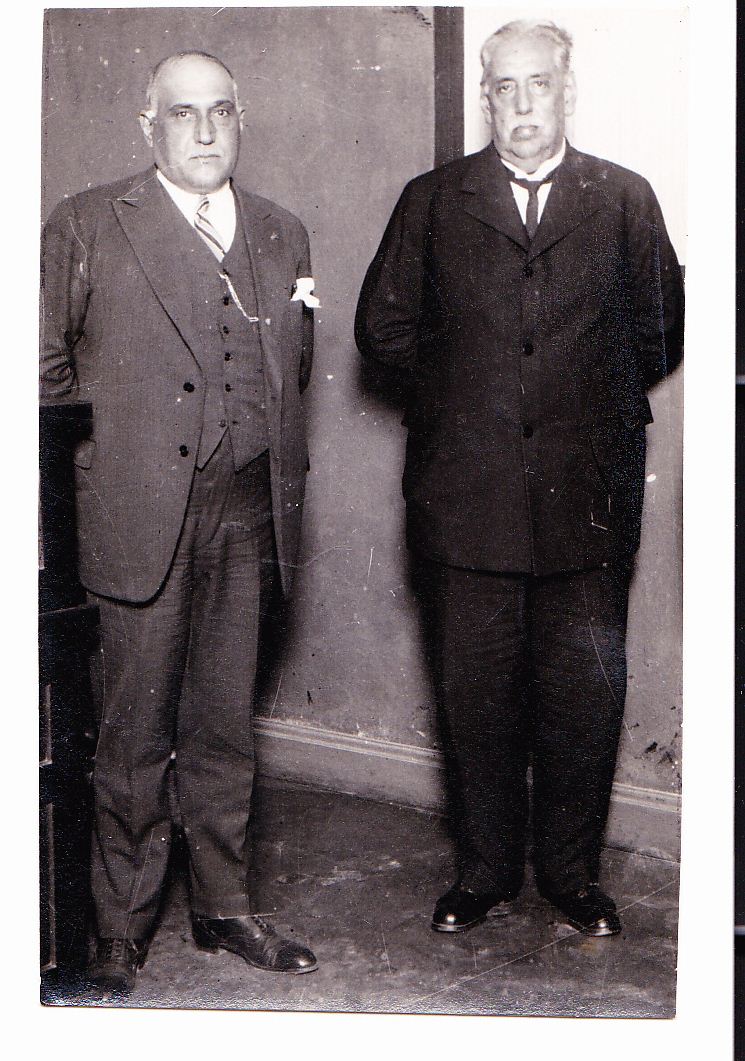 Don José Batlle y Ordoñez y Tomás Berreta Don José Batlle y Ordoñez y Tomás Berreta