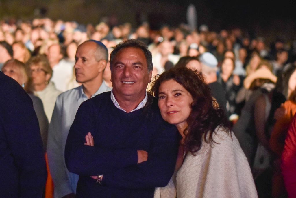 El Alcalde Andrés Jafif y su esposa Marcela Wynter El Alcalde Andrés Jafif y su esposa Marcela Wynter