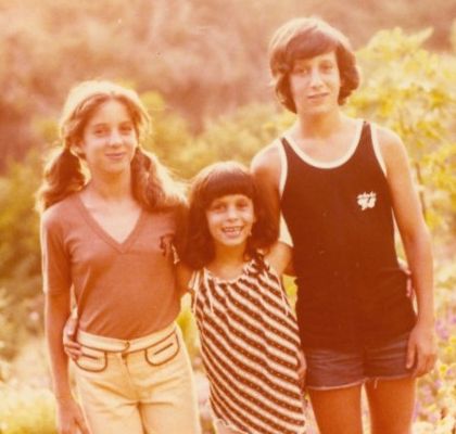 Los tres hermanos Schiffenbauer, de chicos Los tres hermanos Schiffenbauer, de chicos