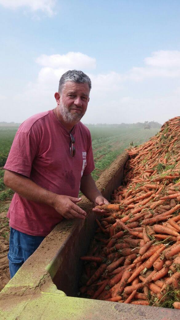 Pablo Leffler, como siempre, en los campos de Ein Hashlosha