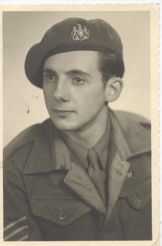 Sargento Walter Bingham, en el ejército británico Sargento Walter Bingham, en el ejército británico
