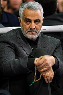 Qaasem Suleimany, jefe de las  Guardias Revolucionarias de Irán