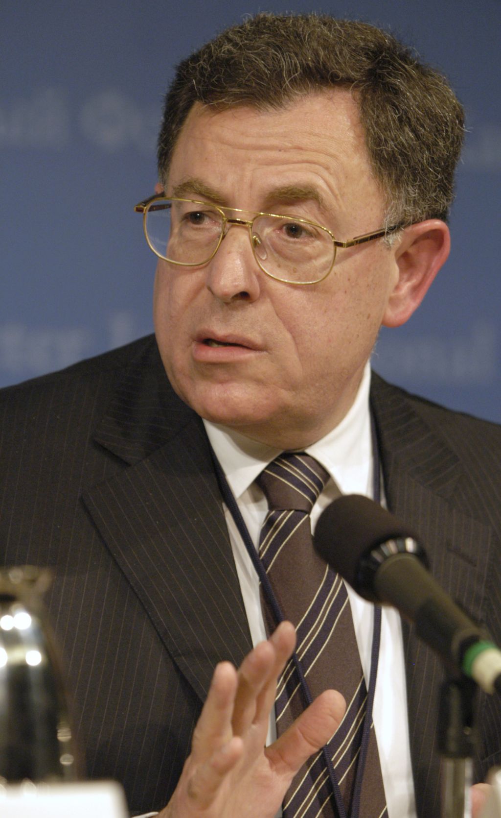 Fouad Siniora, ex Premier libanÃ©s (Foto: FMI, Wikimedia Commons)