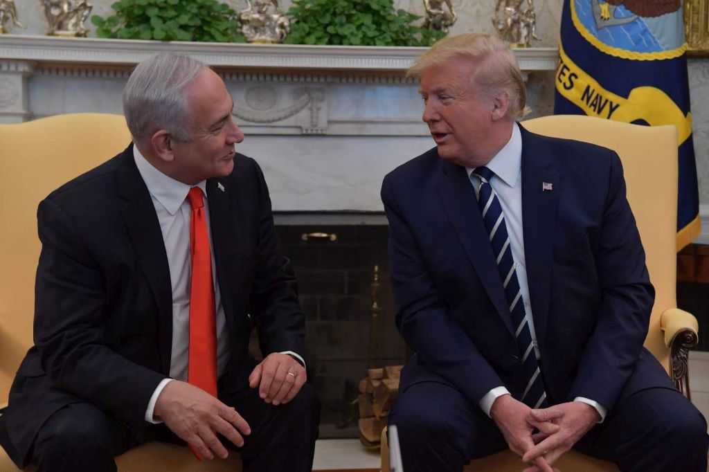 Netanyahu y Trump, en su encuentro esta semana en Washington (Foto:GPO)