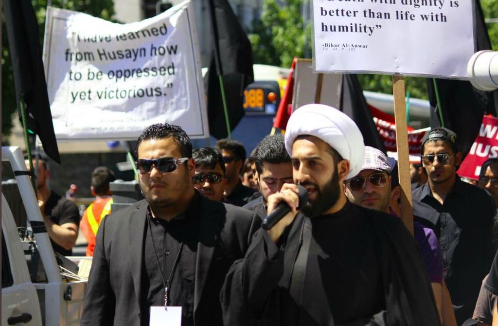 En una manifestación contra ISIS en Australia