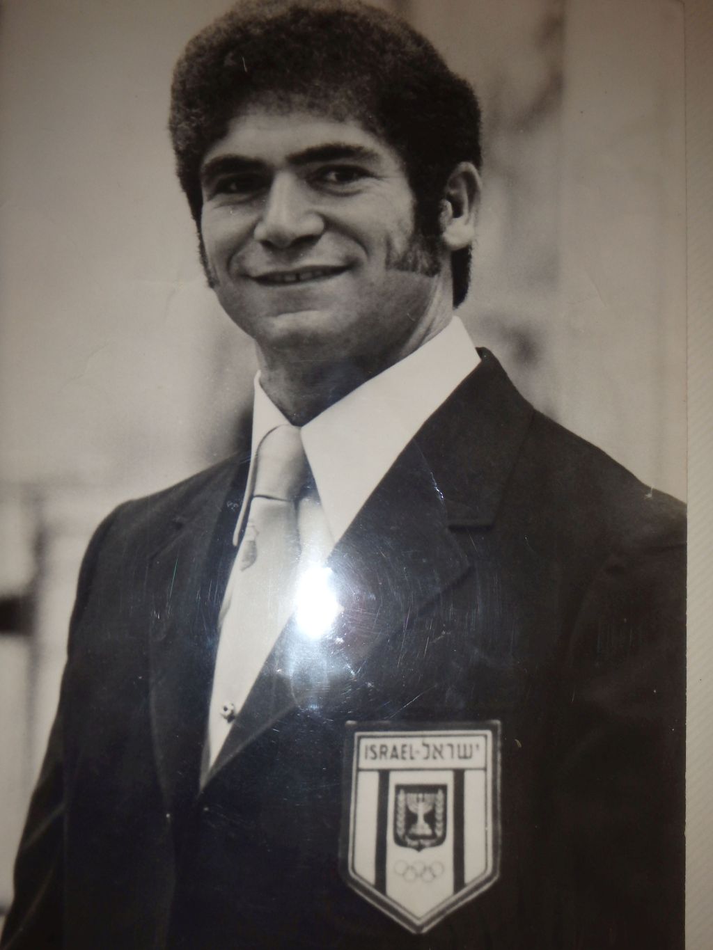 Yosef Romano, miembro de la delegación olímpica de Israel a Munich, setiembre de 1972
