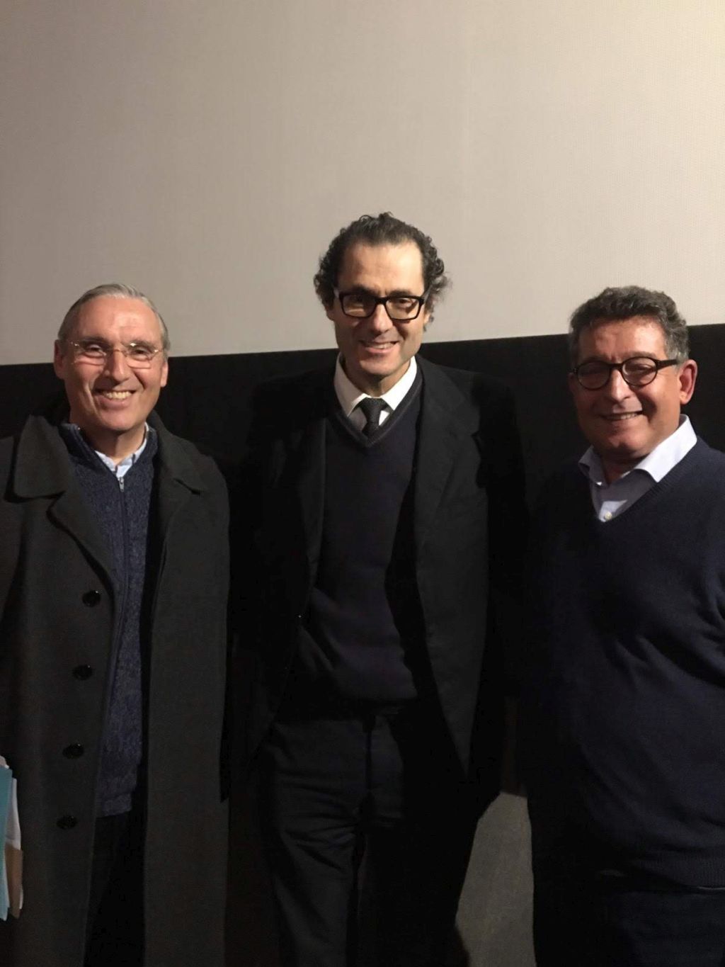 De izquierda a derecha: Roberto Cyjon, Jonás Bergstein y Fernando Butazzoni. (Foto: Orit Ejgenberg)