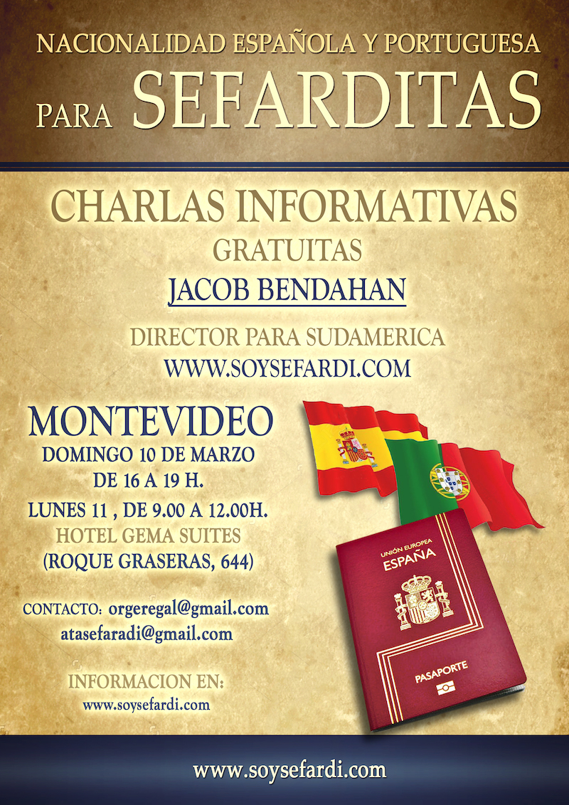 SoySefardi. Charla informativa en Montevideo