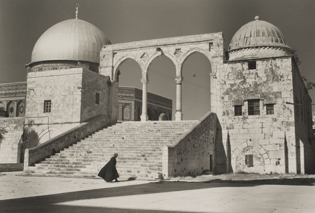 Foto antigua del Monte del Templo/Haram al-Sharif