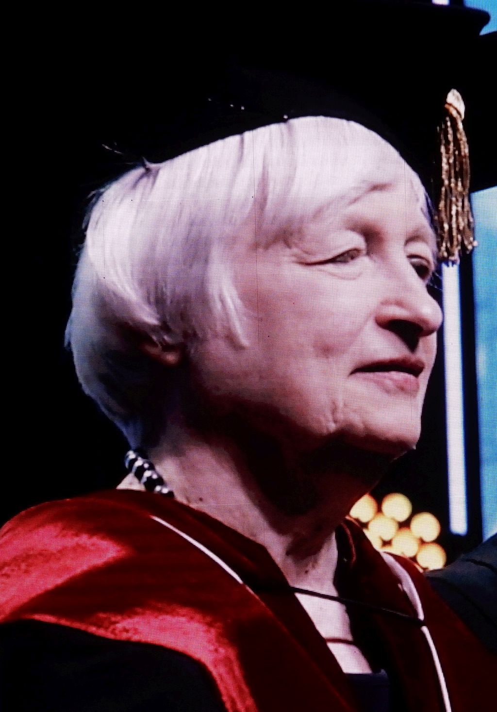 La Dra. Janet Yellen en el acto La Dra. Janet Yellen en el acto