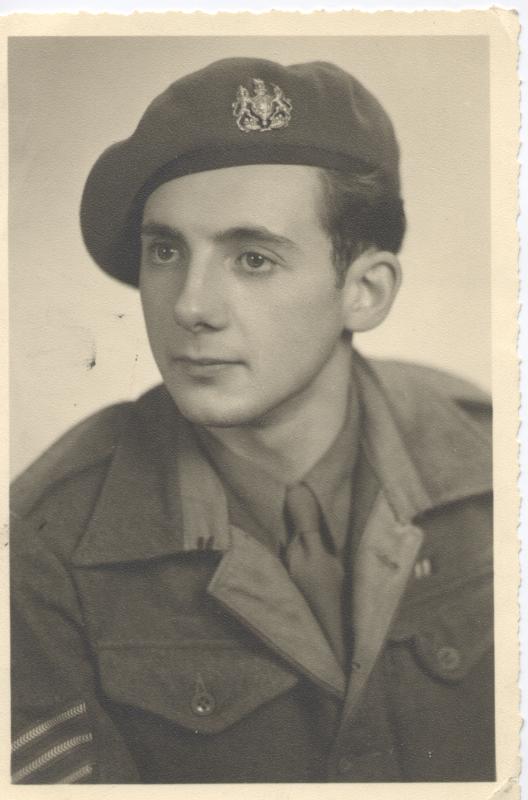 Sargento Walter Bingham, en el ejército británico