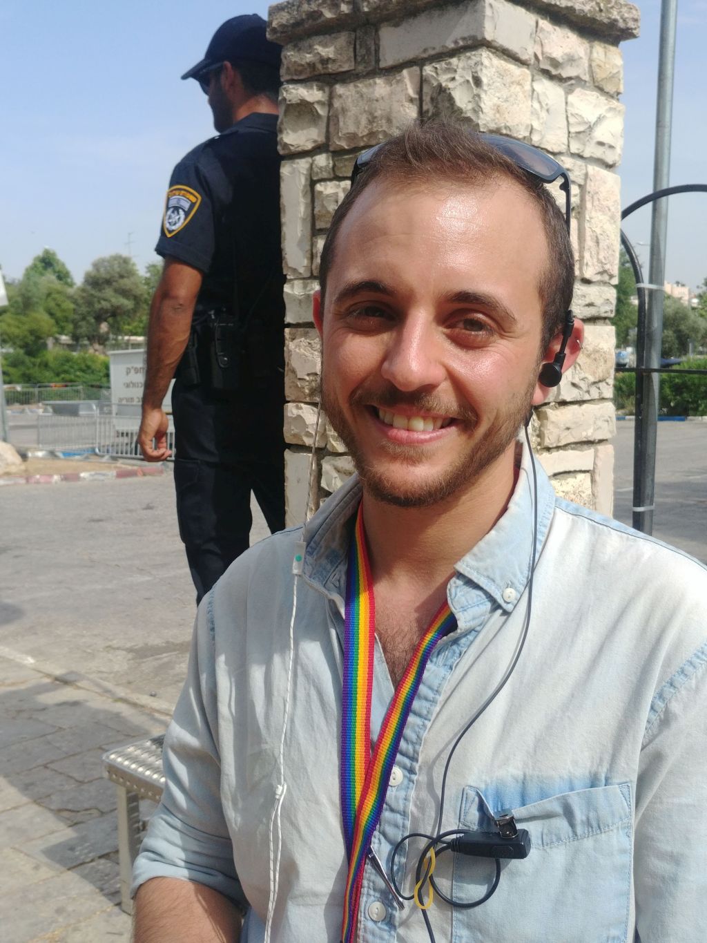 Ofer Erez, Director de la Casa Abierta, el centro comunitario gay de Jerusalem