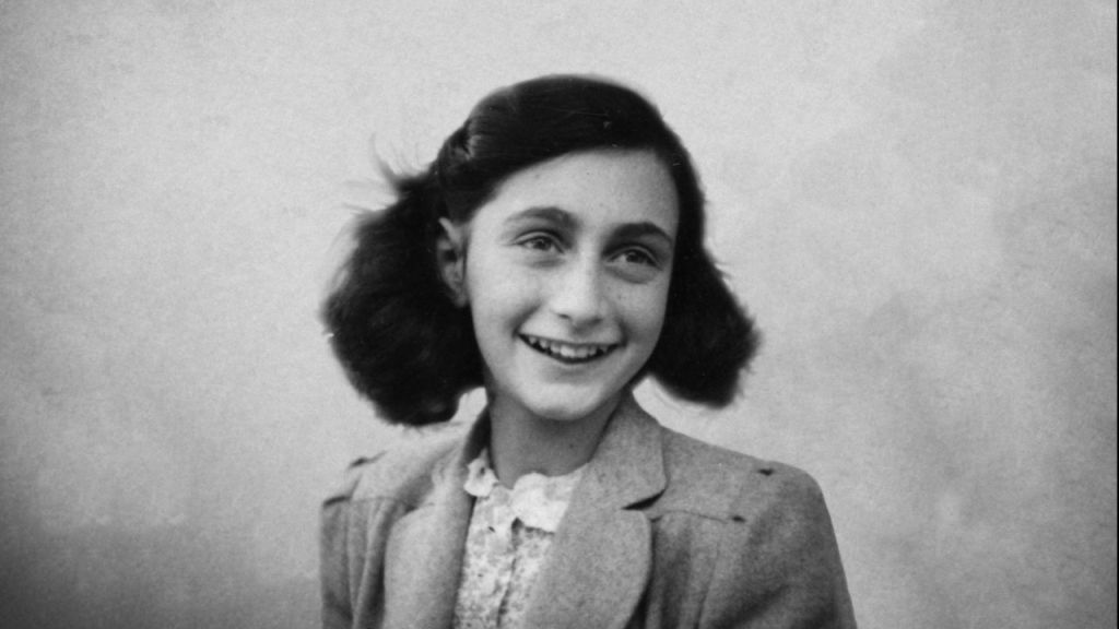Anna Frank, de niña, en Amsterdam Anna Frank, de niña, en Amsterdam