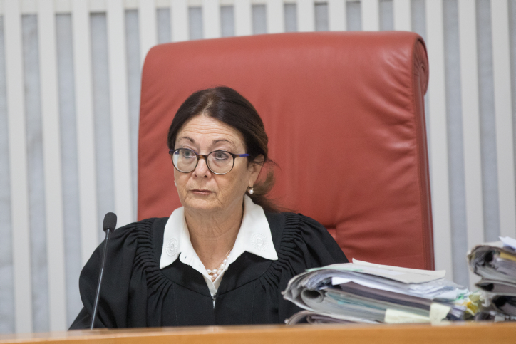 Esther Hayut, Presidenta de la Suprema Corte de Justicia de Israel