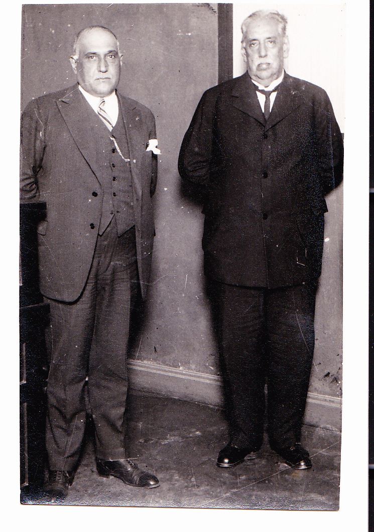 Don José Batlle y Ordoñez y Tomás Berreta