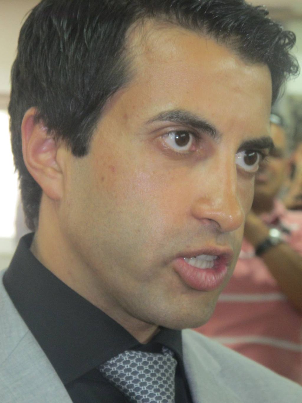 Musab Youssef, el hijo mayor, en Jerusalem, años atrás Musab Youssef, el hijo mayor, en Jerusalem, años atrás