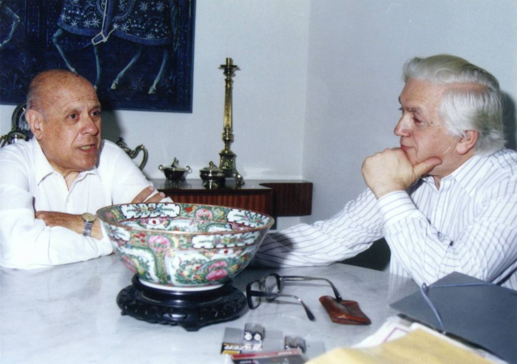 Con el Senador uruguayo Rodríguez Camusso
