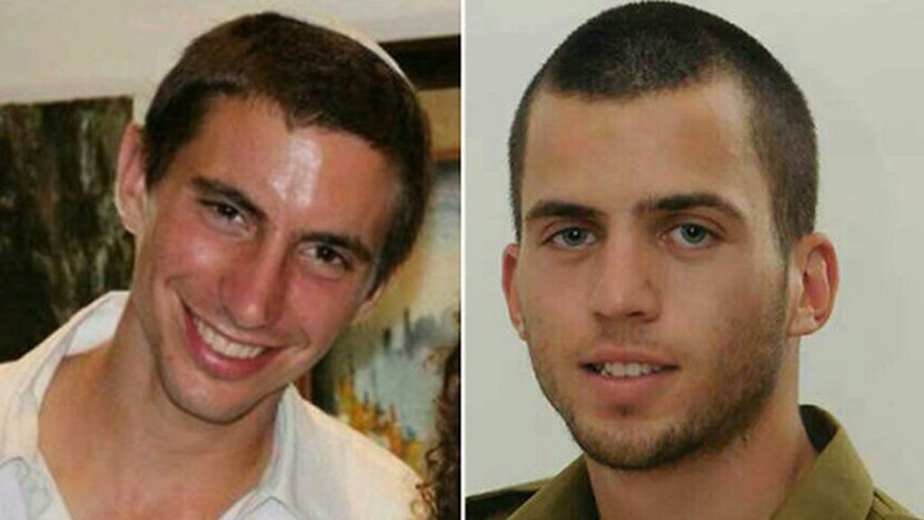 Hadar Goldin y Oron Shaul, en manos de Hamas