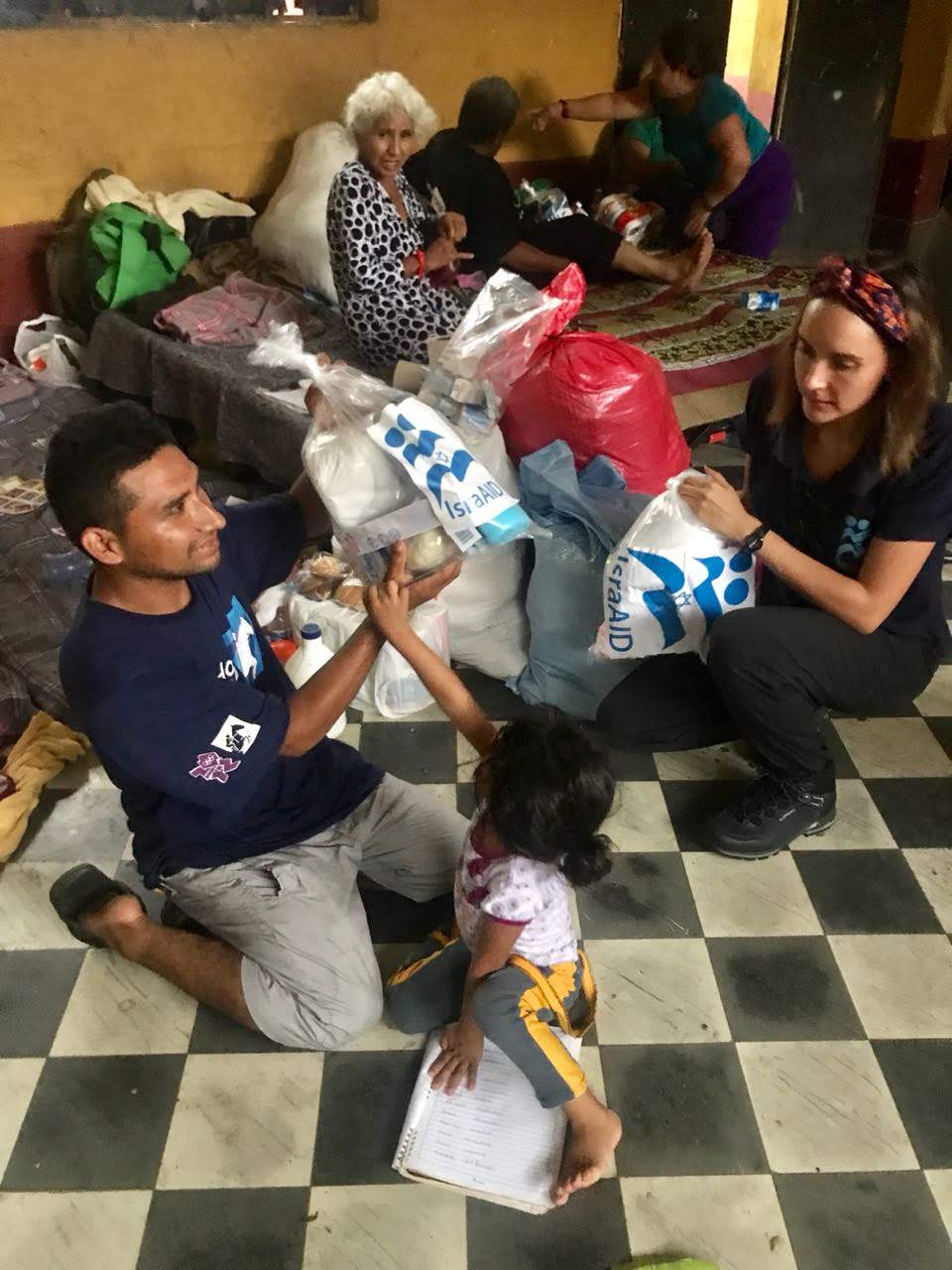 Ayuda en Guatemala (Foto: IsraAID)