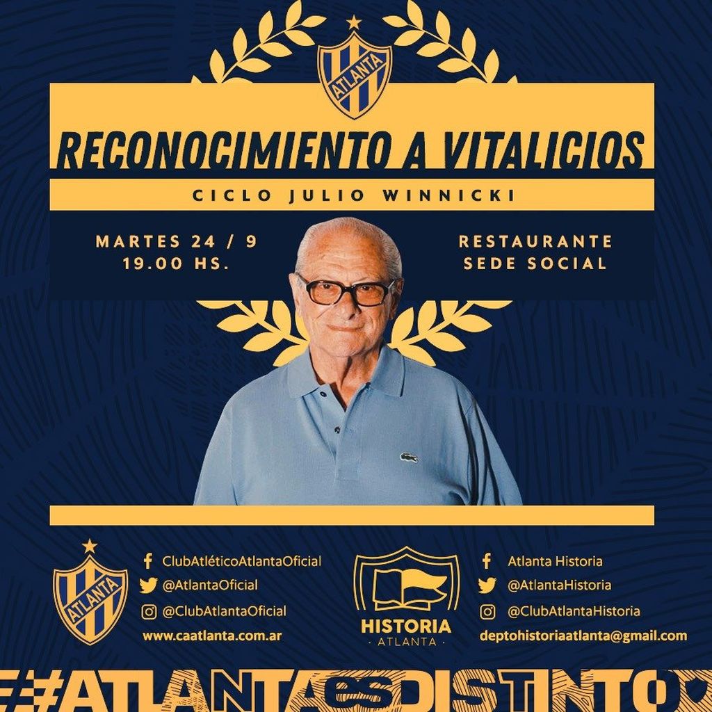 De la página oficial de Atlanta en Faceboo De la página oficial de Atlanta en Facebook