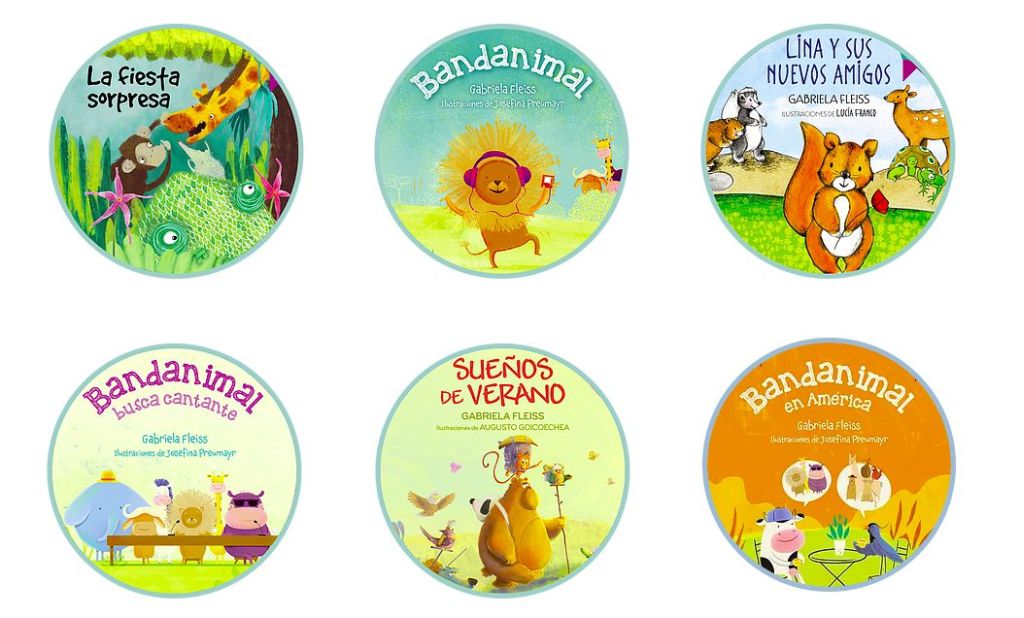 Los libros infantiles de Gaby Fleiss Los libros infantiles de Gaby Fleiss