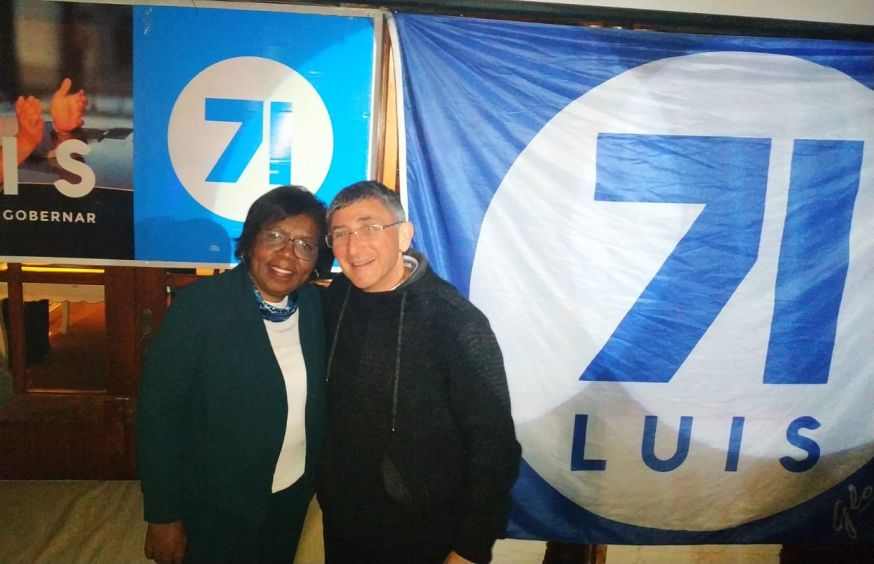 Con a RN Gloria Rodríguez