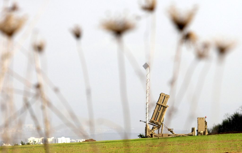 Una batería de la Cúpula de Hierro, protegiendo a la población (Foto: Ariel Jerozolimski)