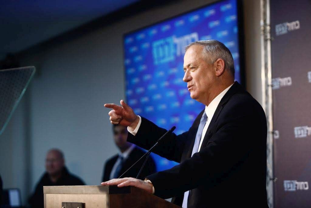 Beni Gantz, hoy al frente del mayor partido de Israel. Pero de confirmarse los sondeos, pasa a ser el segundo (Foto El´ad Malka)