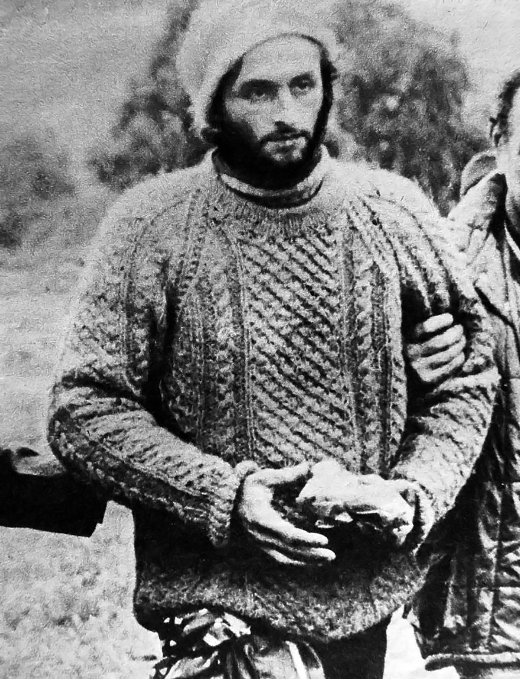 Roberto Canessa, al salir de los Andes Roberto Canessa, al salir de los Andes