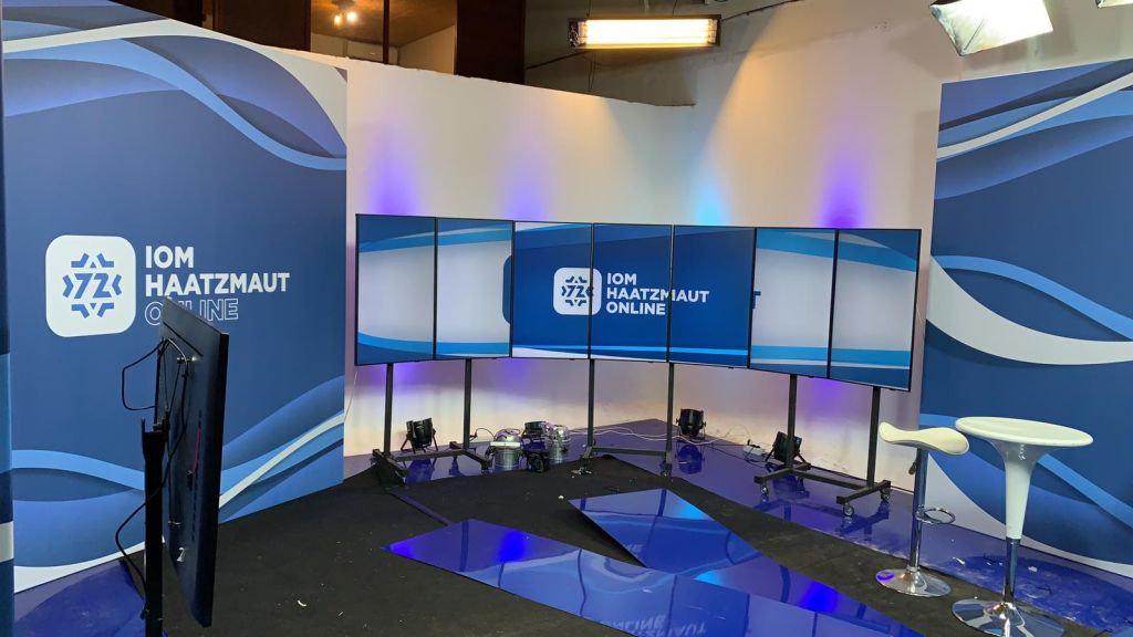 El estudio. Desde aquí se hará todo. El estudio. Desde aquí se hará todo.