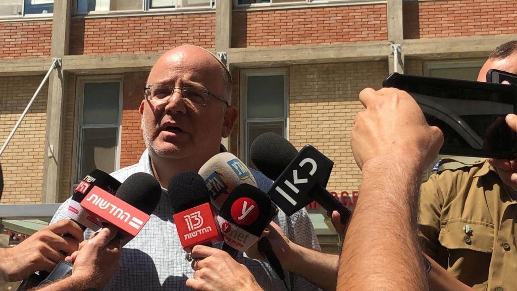 Shmulik Shenhab, el hermano del rabino herido Shmulik Shenhab, el hermano del rabino herido