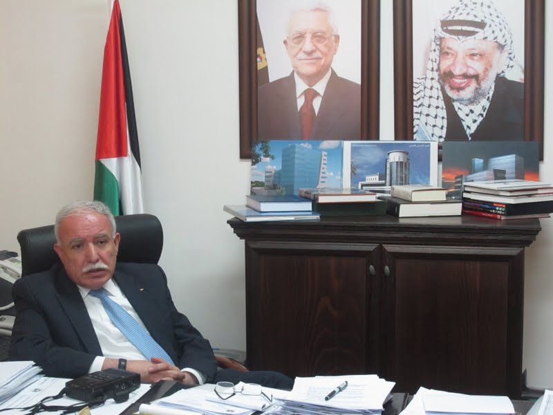 Riyad el.Malki, Canciller palestino Riyad el.Malki, Canciller palestino