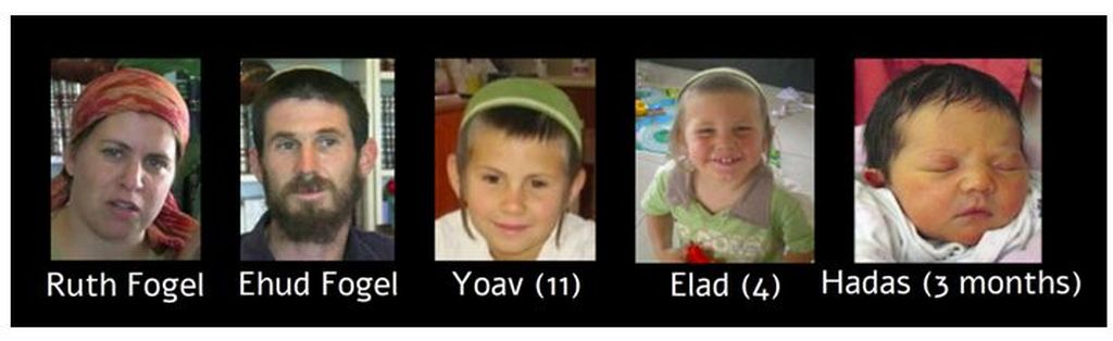 La familia Fogel de Itamar La familia Fogel de Itamar