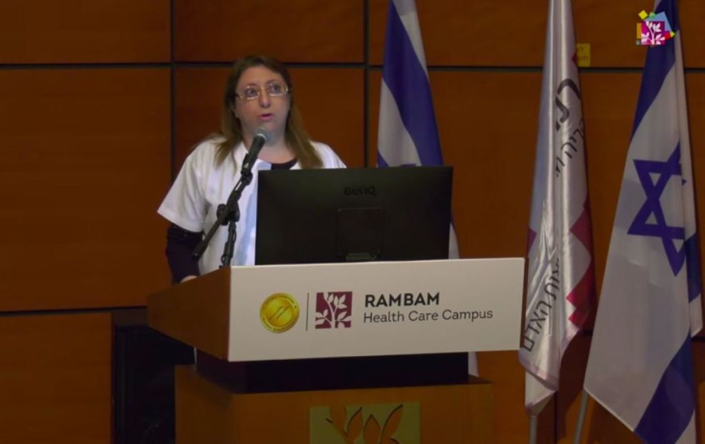 La Dra. Haitam Hussein, jefa del Departamento Corona en el hospital Rambam de Haifa. Israeí, árabe, musulmana. La Dra. Haitam Hussein, jefa del Departamento Corona en el hospital Rambam de Haifa. Israeí, árabe, musulmana.
