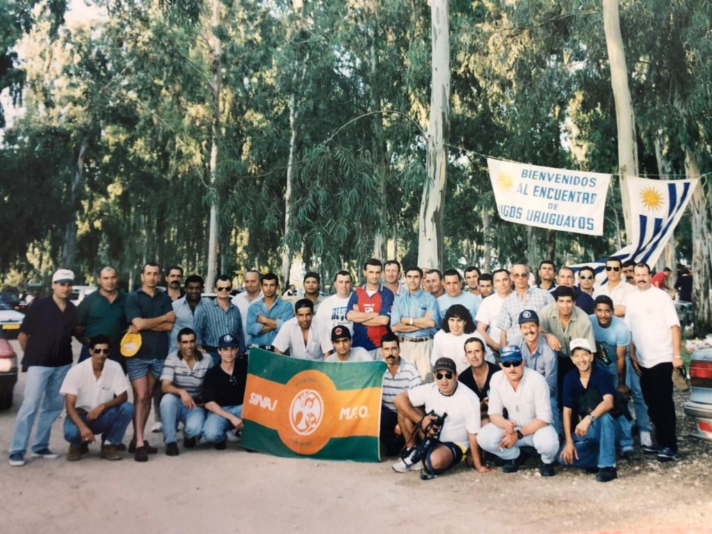 En el tradicional Encuentro de Amigos Uruguayos en el Parque Mekorot Hayarkon
