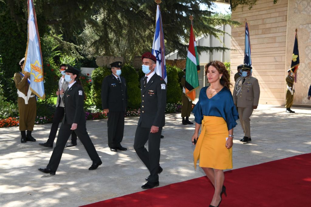 La embajadora colombiana en Beit Hanasí.