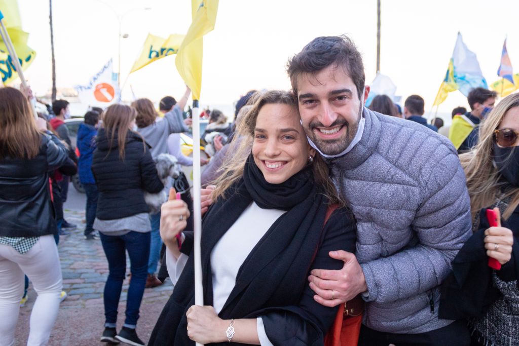 Andrés y su esposa Ilana Bruck