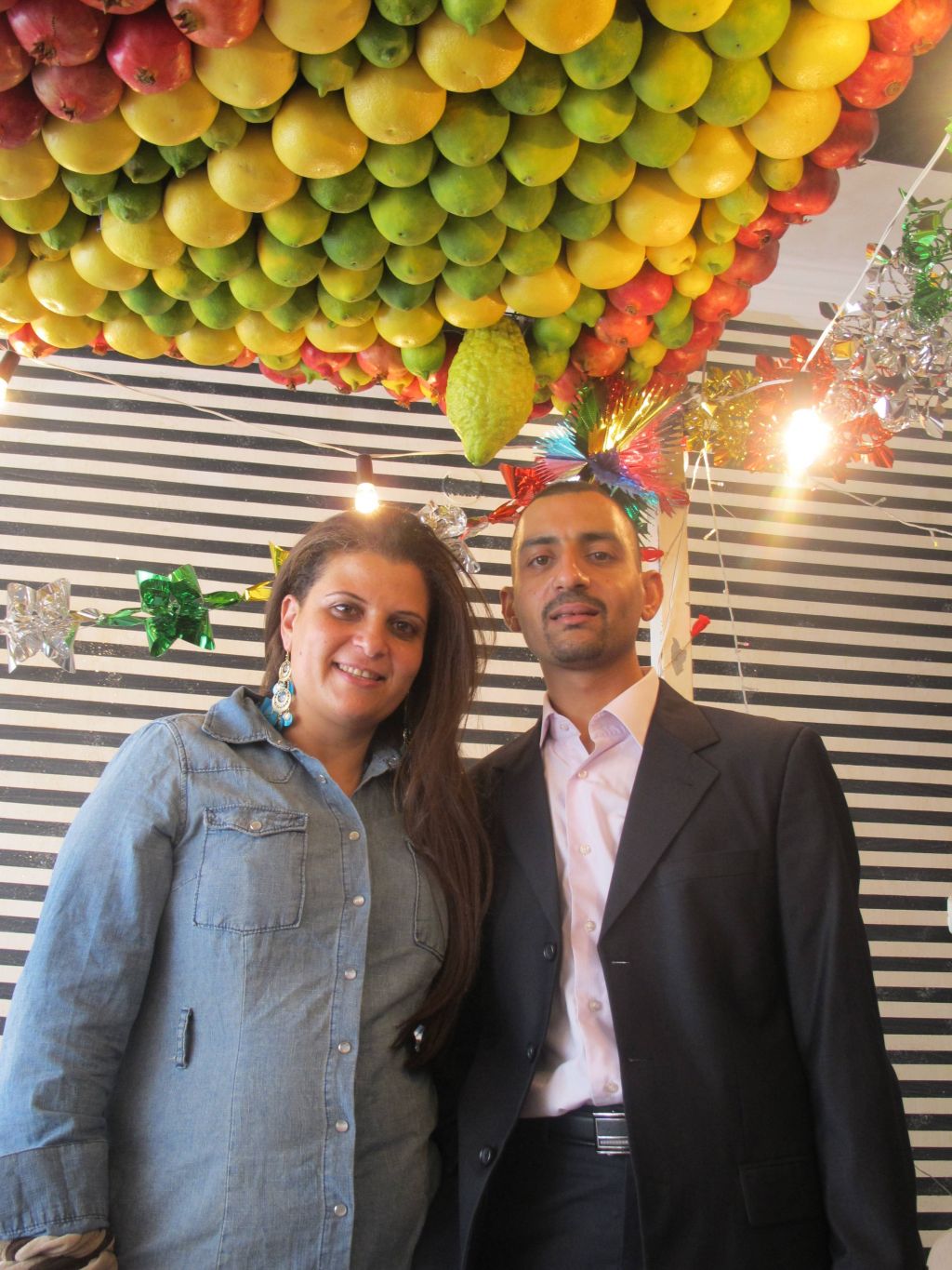 Ben Yehuda (o Rajai) Altif, y su esposa Mazal (o Shifa)