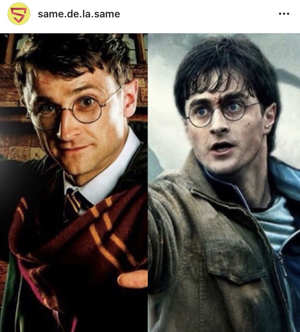 “Soy muy afortunado de hacer lo que hago. Llego a los lugares más mágicos y a encontrarme con gente mágica. Es un placer y un honor ser Harry y de estar comprometido con Hermione (no le digan a Ron)”.