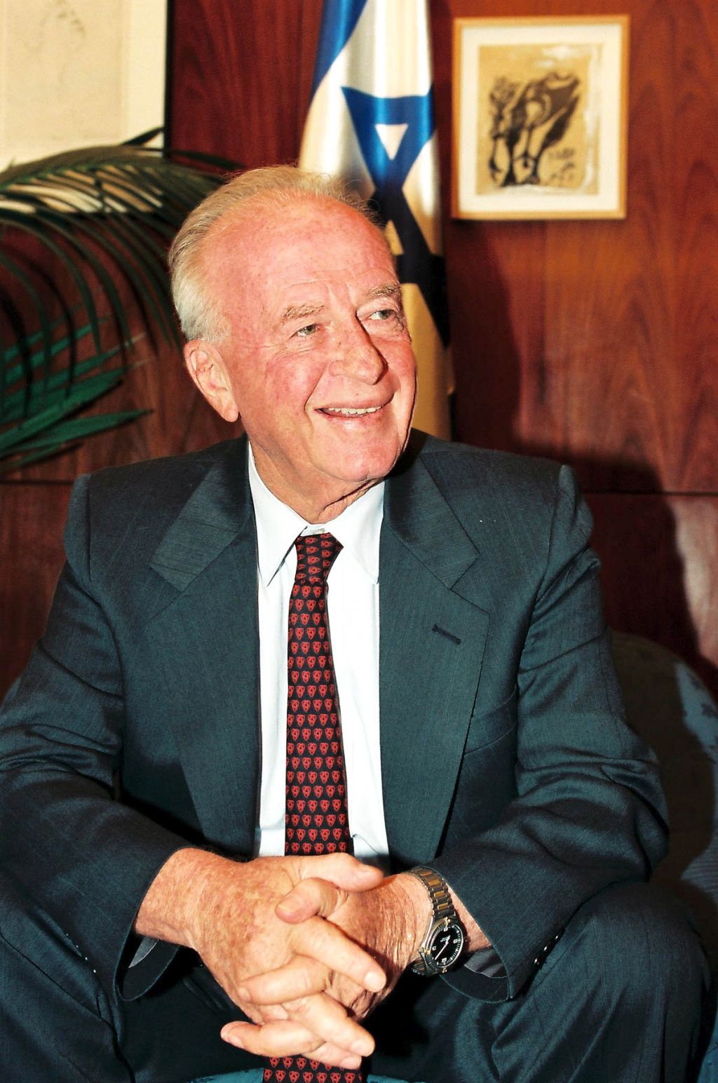 El Primer Ministro y Ministro de Defensa Itzjak Rabin (1922-1995) Foto: Ariel Jerozolimski