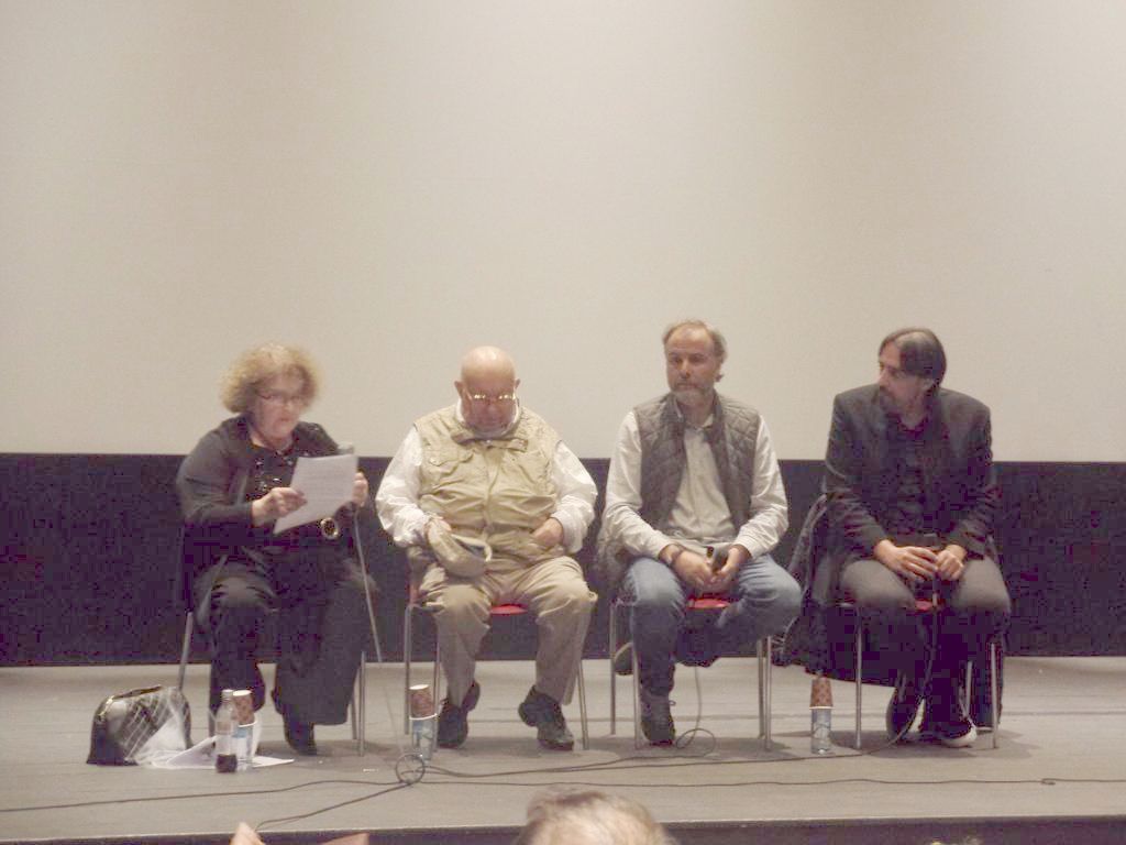 Una actividad en la Cinemateca de Tel Aviv en Iom HaShoá en la que fueron proyectadas “Menazka” y “La niña de la maleta” del escritor catalán David Serrano Blanquer, sobre dos sobrevivientes de la Shoá hoy uruguayos: Isaac Borojovich y Giza Goldfarb.