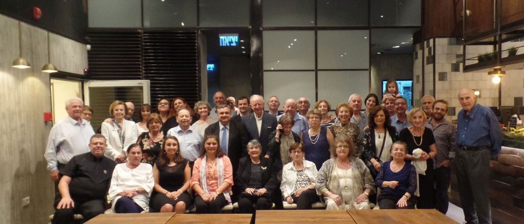 Despedida en Tel Aviv del anterior embajador Néstor Alejandro Rosa organizada por la Fundación.