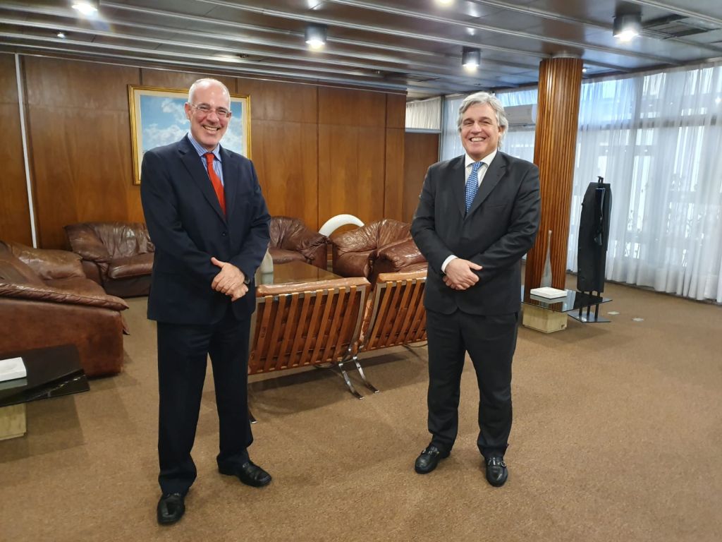 En el mes de agosto, con el nuevo Canciller Francisco Bustillo