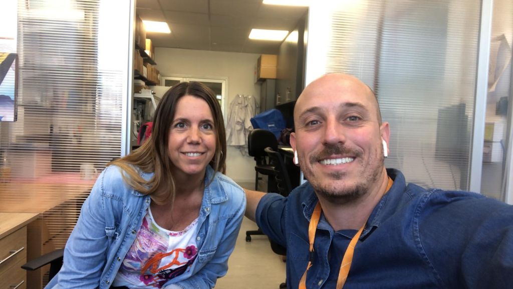 Gonzalo Moratorio y Pilar Moreno