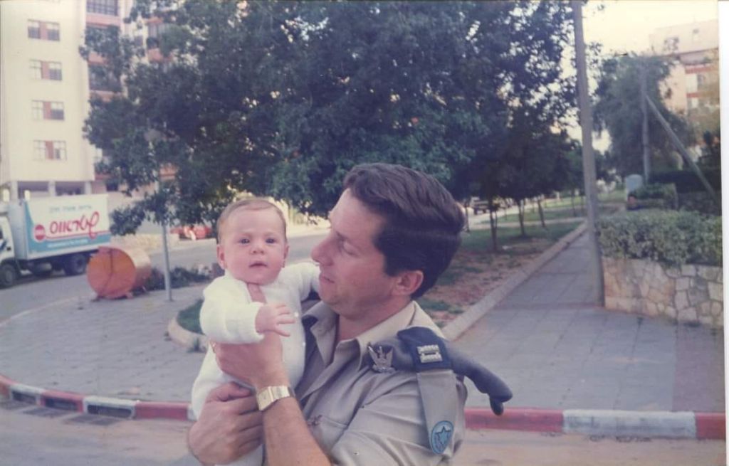 En aquel entonces, con Liat, que tenía apenas 40 días cuando estalló la guerra
