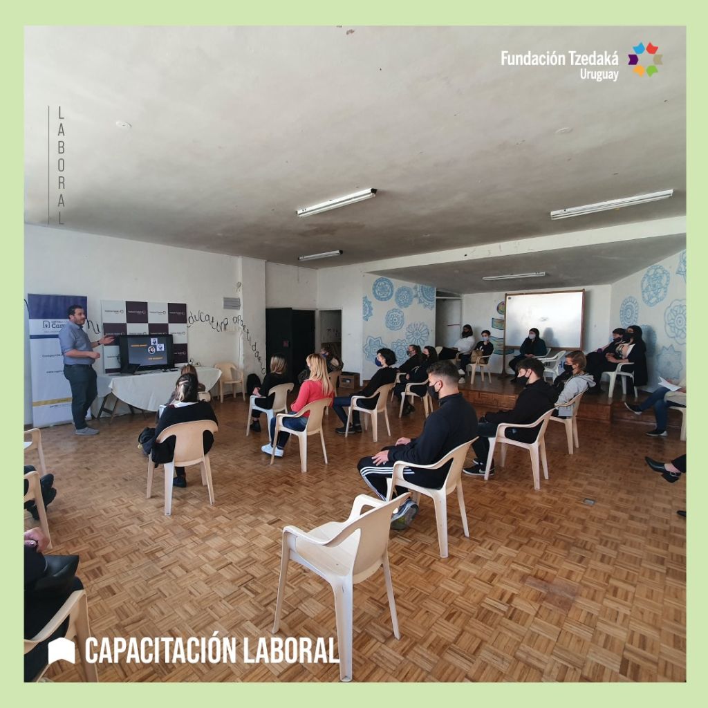 Capacitación laboral, para dar herramientas que permitan salir adelante