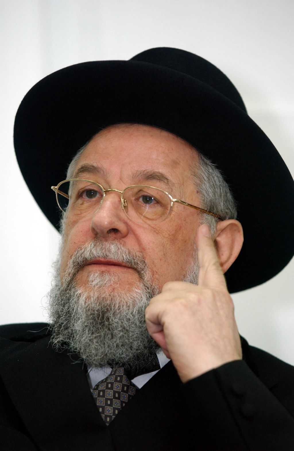 Rabino Israel Meir Lau (Foto: Ariel Jerozolimski)