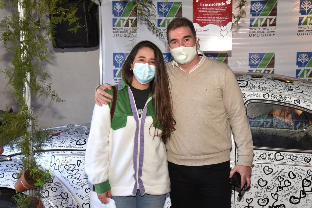 Alejandro Weisz con Mercedes Antía