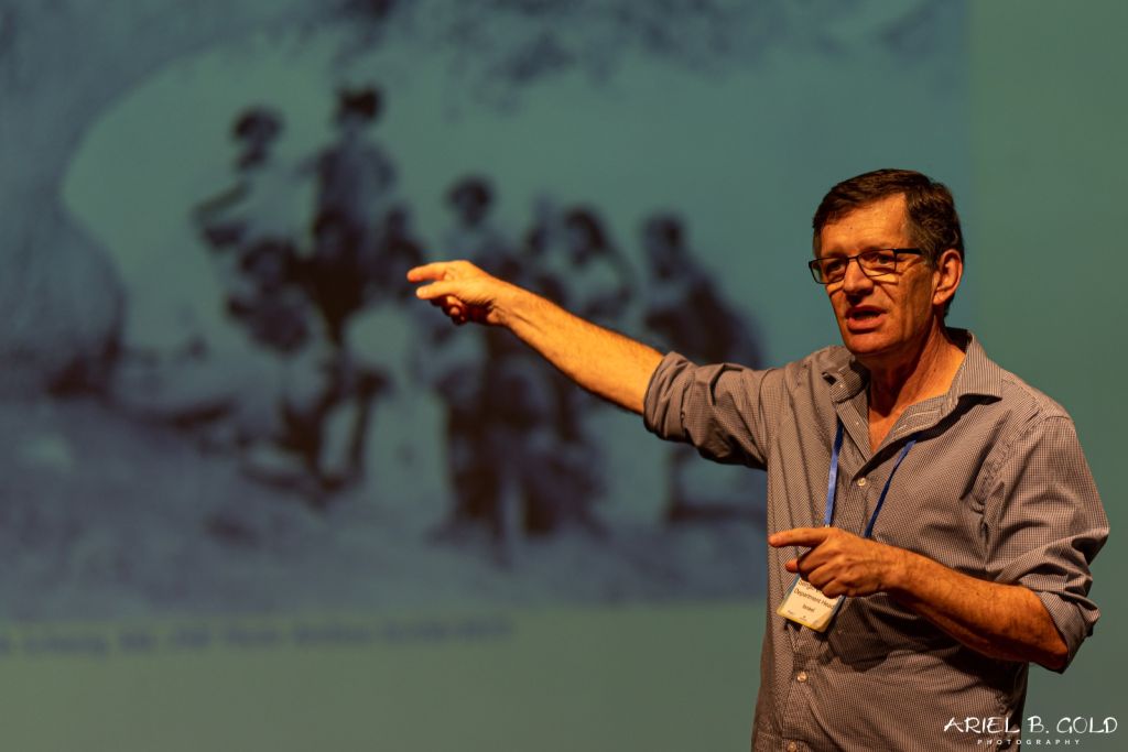Sergio Edelstein, Titular del departamento de Noar Jaluz y Dor Emshej de la Organización Sionista Mundial, organizador del evento